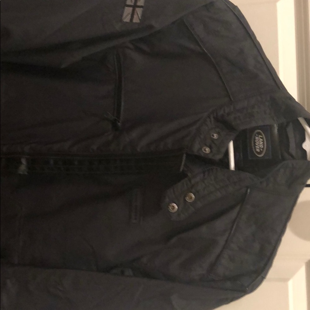 Land Rover Racing team raincoat